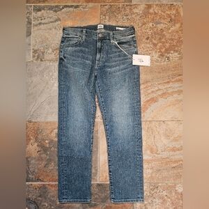 NWT EDWIN.Size 24-jamie BOYFRIEND JEANS. DREAMLOVER COLOR BLUE.NEVER WORN